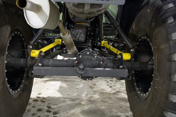 На квадроциклах Сокол новая подвеска