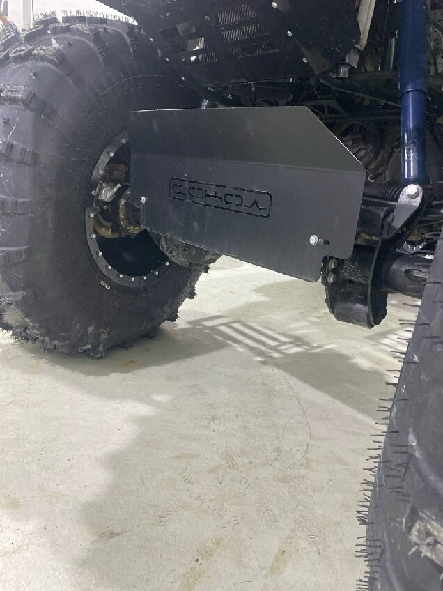 Передняя защита двигателя квадроцикла Сокол
